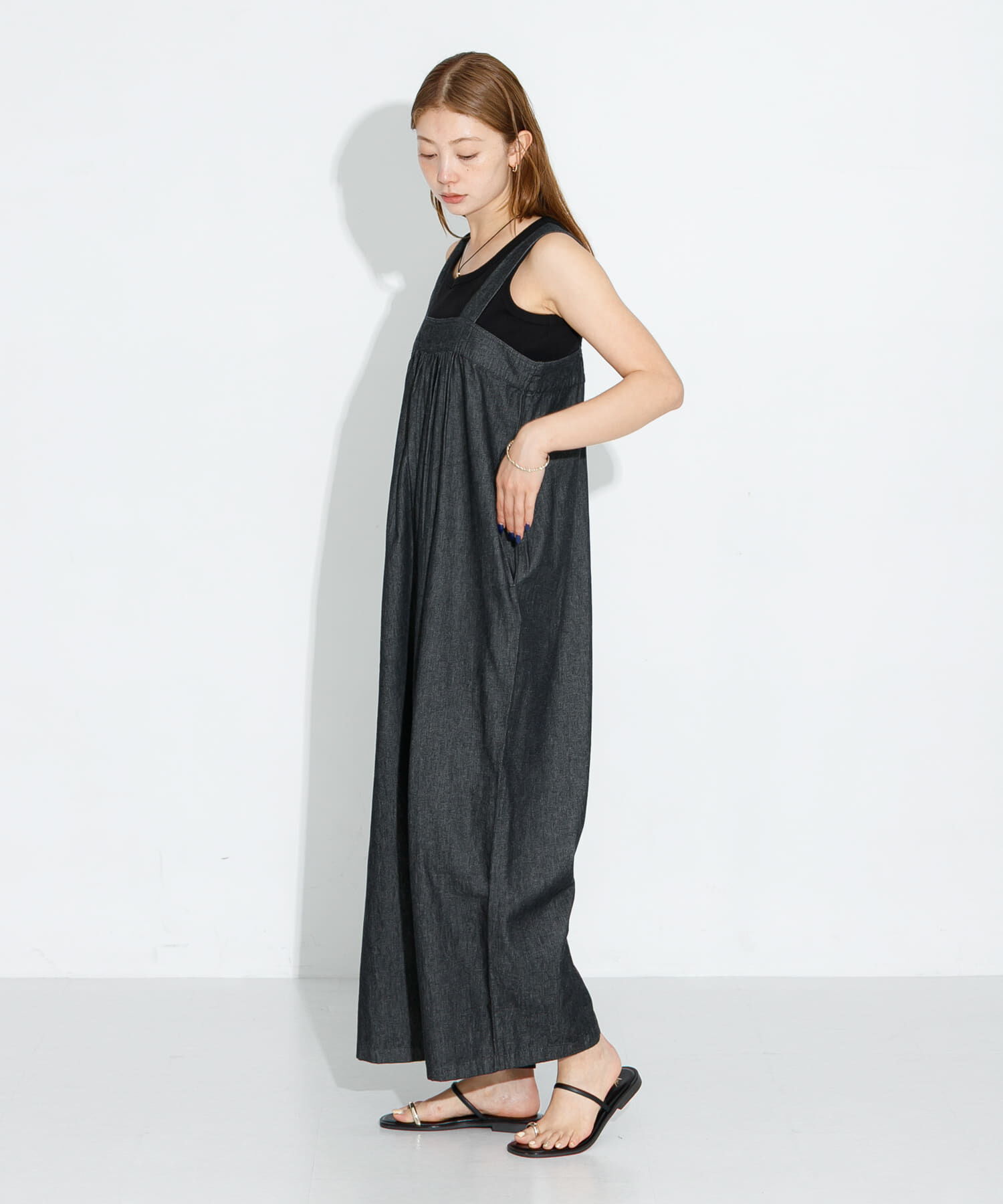 Sonny Label 「デニムサロペット」|スカート|