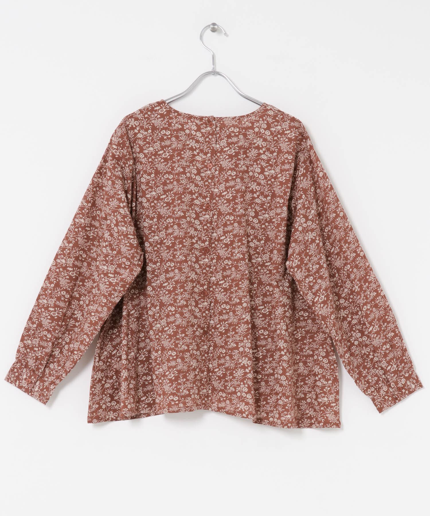 URBAN RESEARCH DOORS「SOIL　FLOWER BACK OPENING SMOCK」|シャツ・ブラウス|