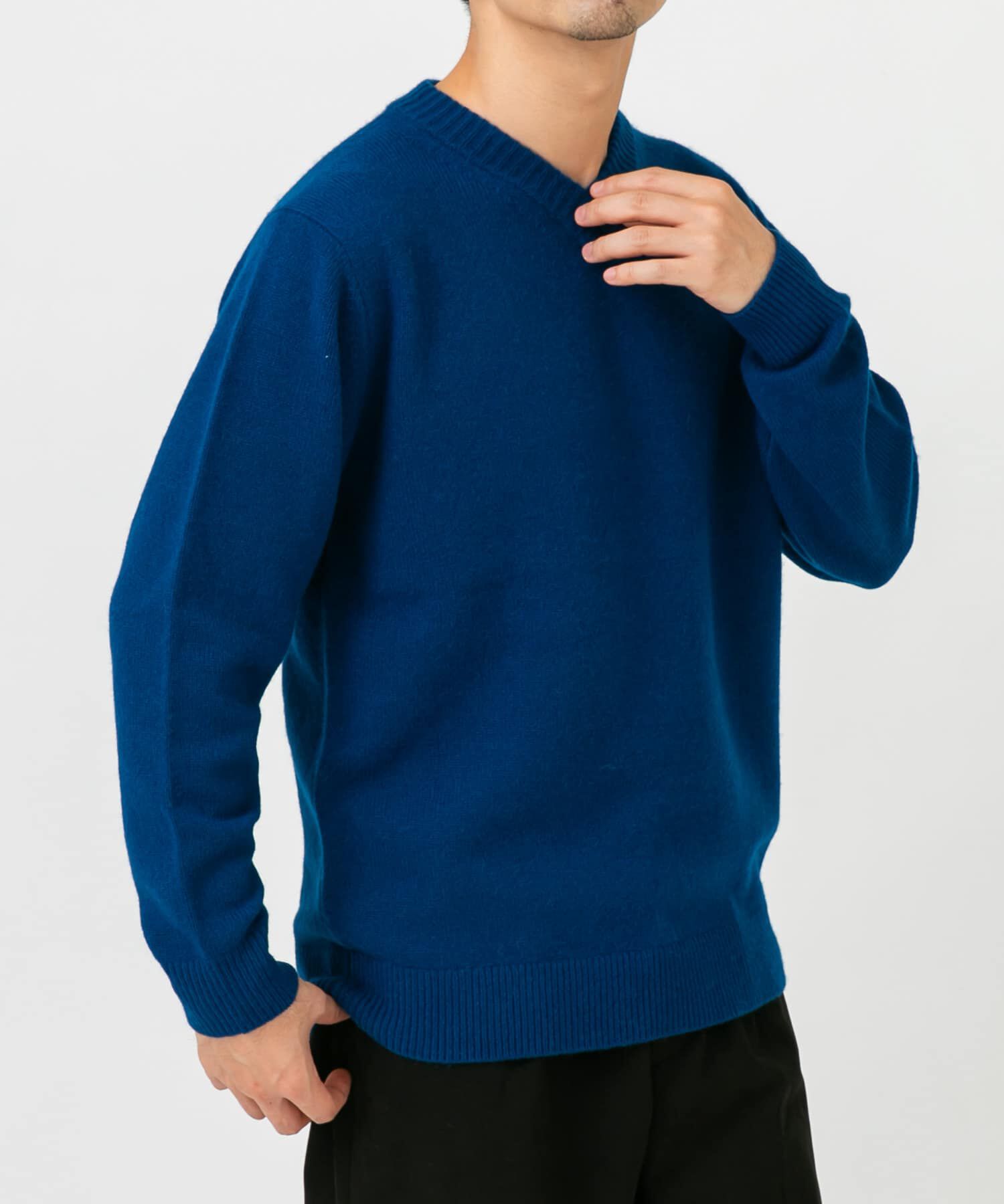 URBAN RESEARCH ROSSO「『XLサイズあり』ハミルトンラムズウールVネックニット」|ニット・セーター|