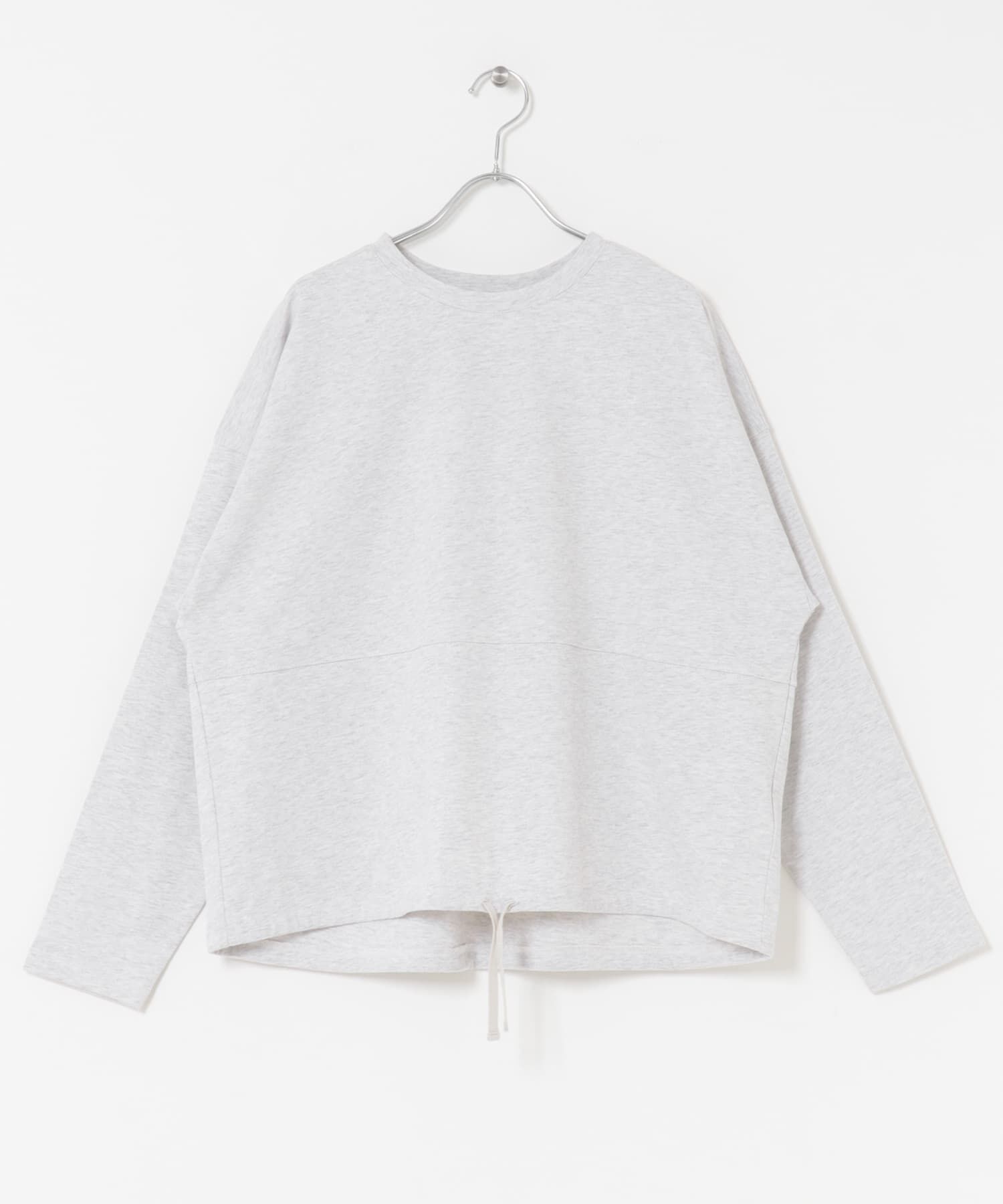 URBAN RESEARCH DOORS「ヘムドロストロングスリーブプルオーバー」|Tシャツ・カットソー|