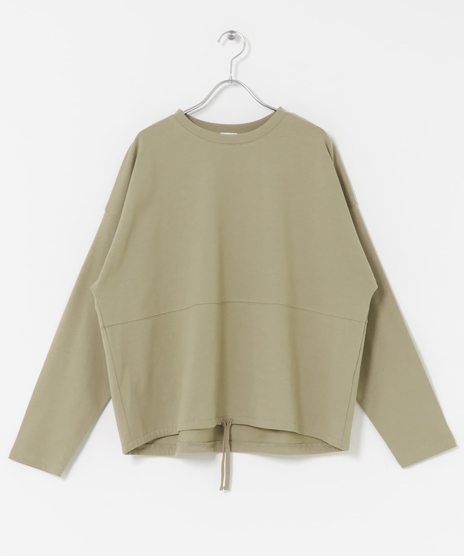 URBAN RESEARCH DOORS「ヘムドロストロングスリーブプルオーバー」|Tシャツ・カットソー|