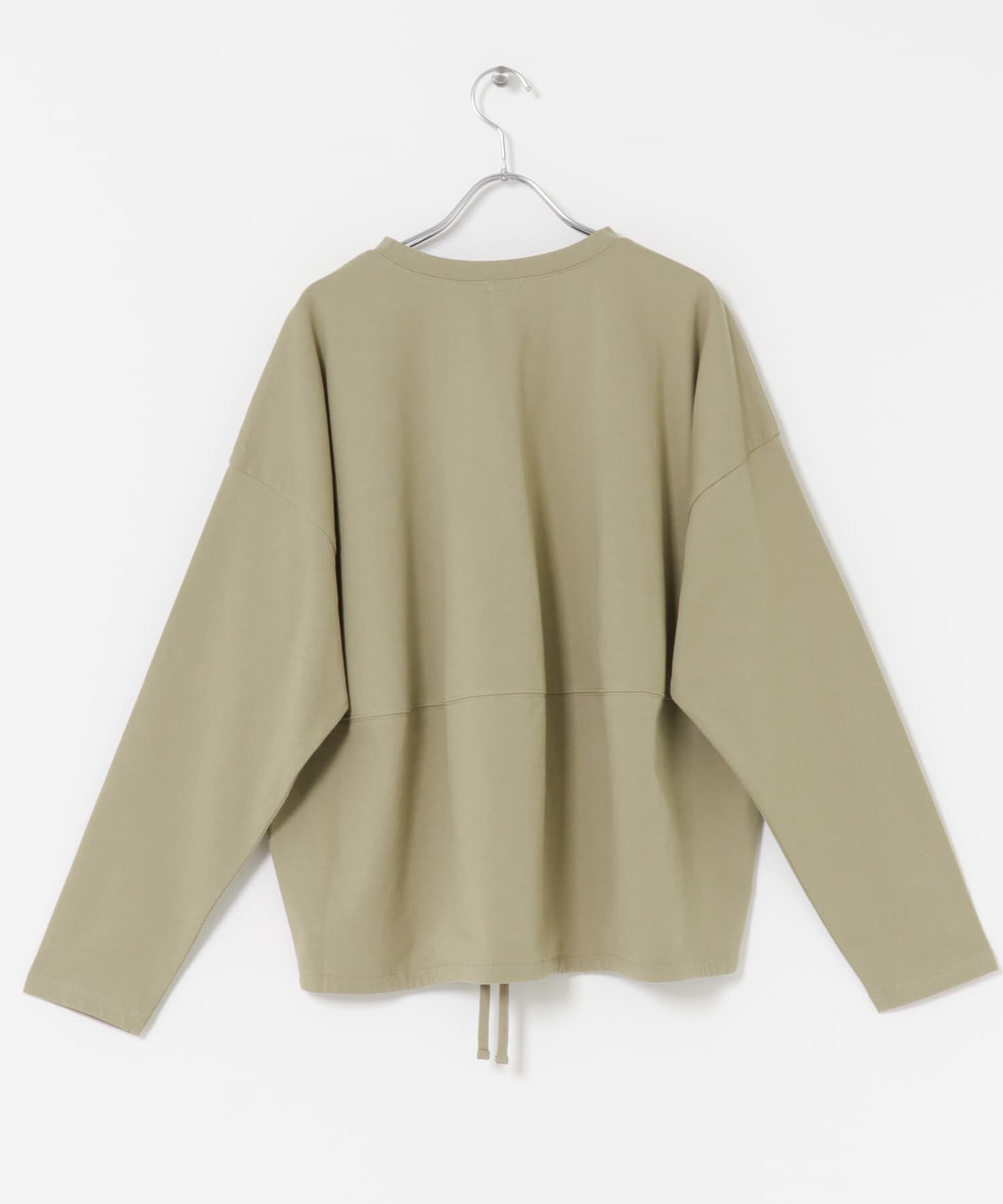 URBAN RESEARCH DOORS「ヘムドロストロングスリーブプルオーバー」|Tシャツ・カットソー|