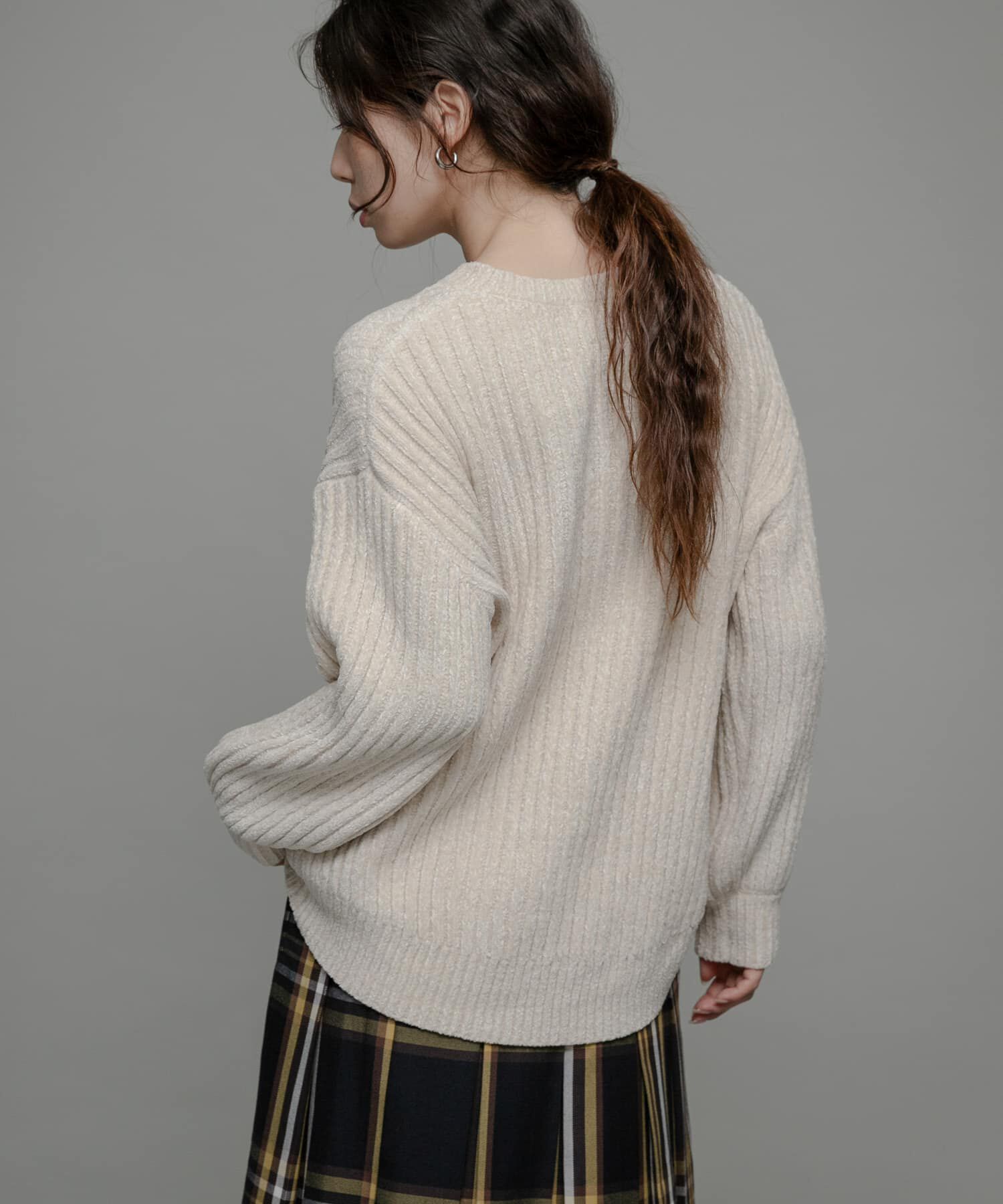 Sonny Label 「モールヤーンニットプルオーバー」|ニット・セーター|オフホワイト