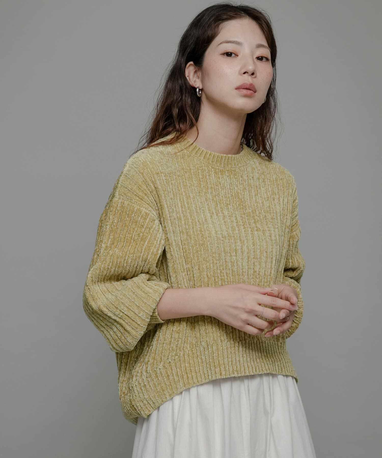 Sonny Label 「モールヤーンニットプルオーバー」|ニット・セーター|