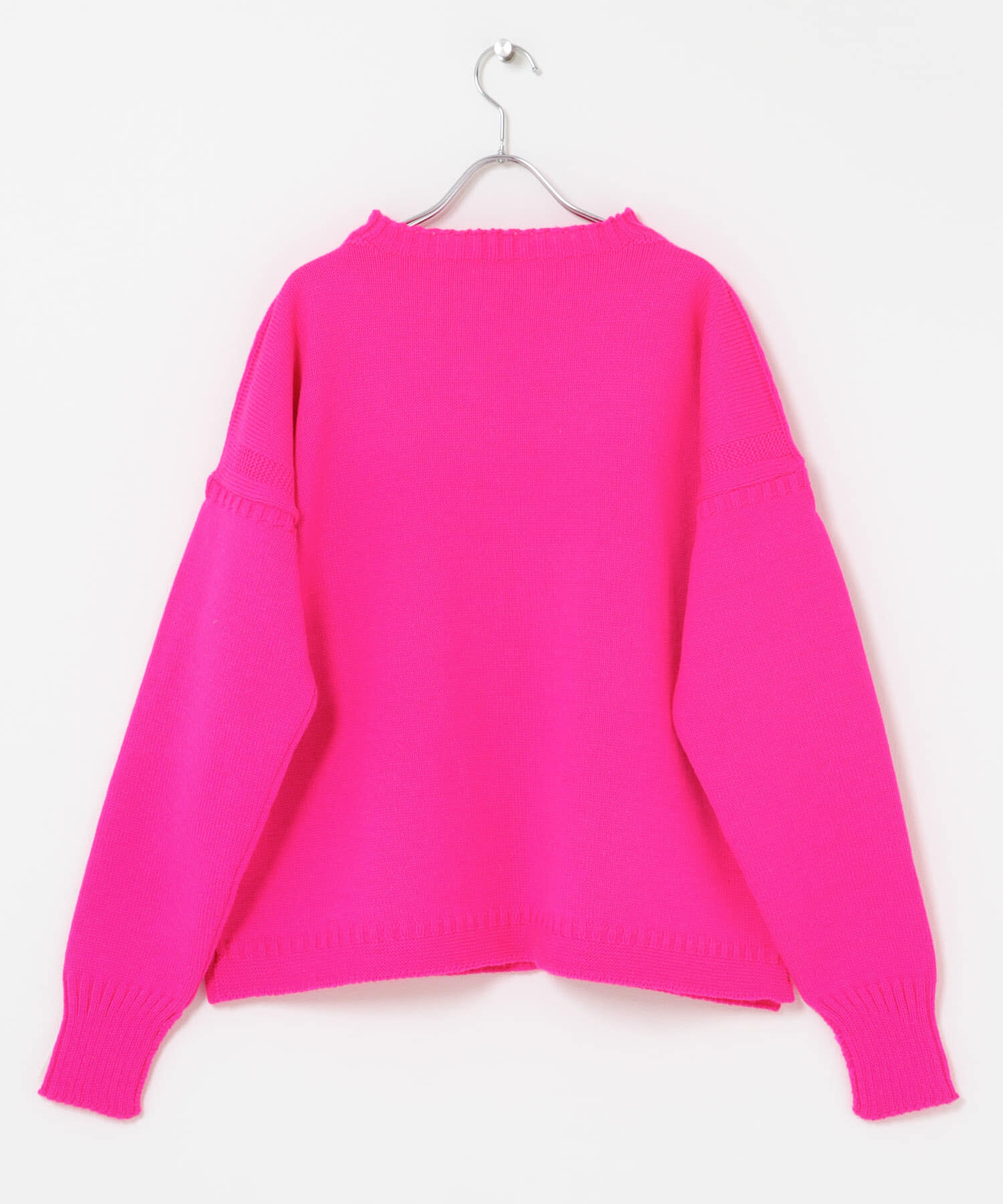 URBAN RESEARCH DOORS「LE TRICOTEUR　CROPPED GUERNSEY SWEATER」|ニット・セーター|