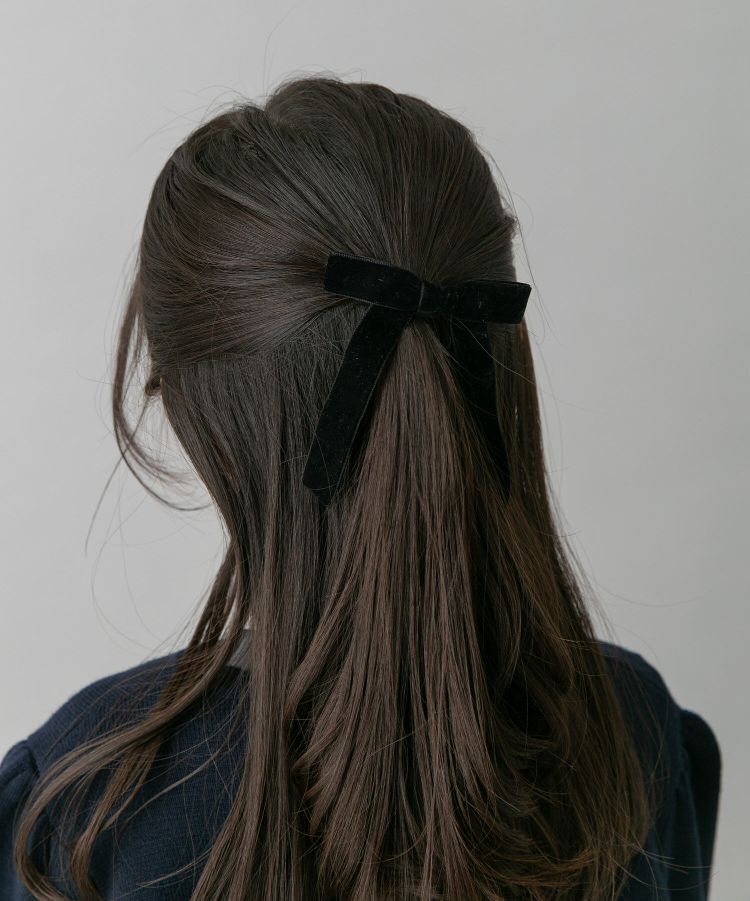 URBAN RESEARCH DOORS「ベロアリボンヘアゴム(KIDS)」|その他|ブラック