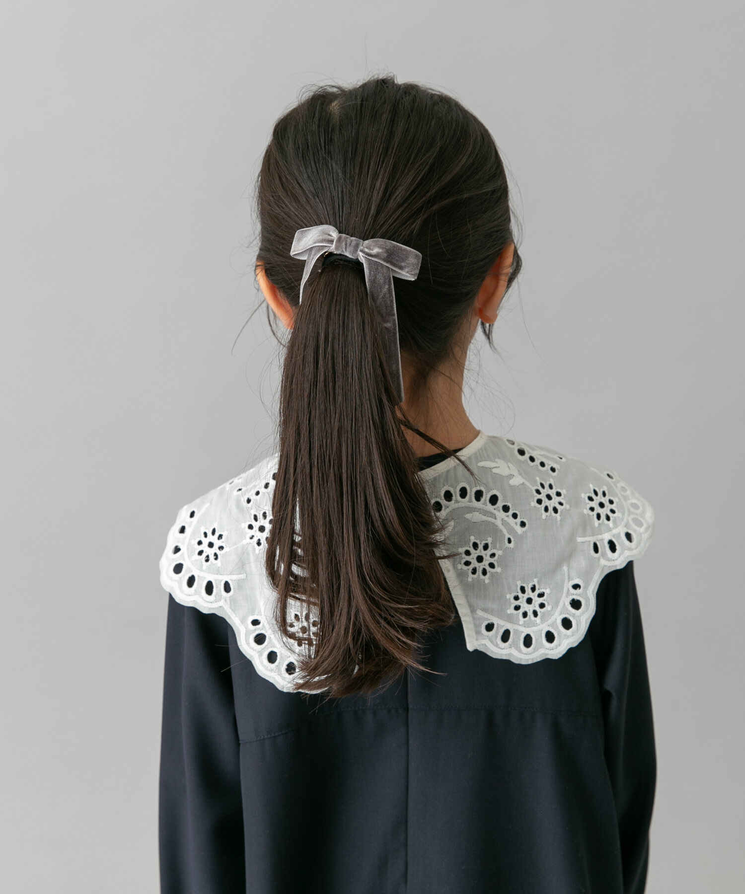 URBAN RESEARCH DOORS「ベロアリボンヘアゴム(KIDS)」|その他|ダークグレー