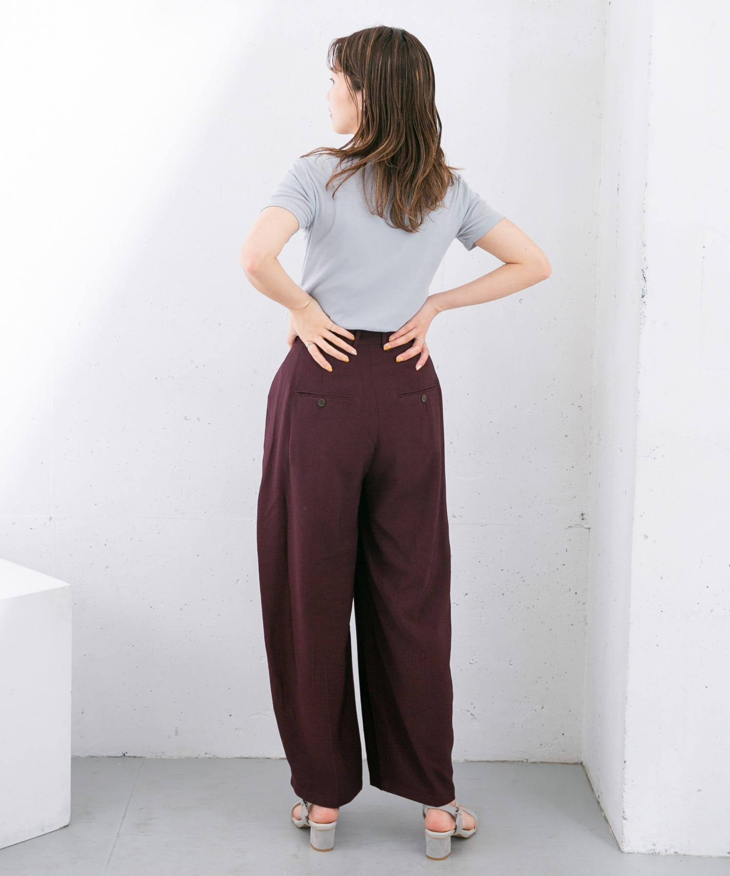  「コンパクトベーシックTシャツ」|Tシャツ・カットソー|