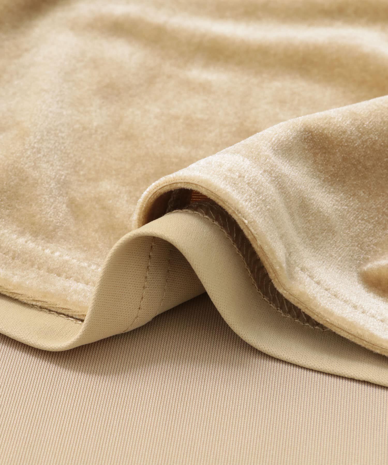  「セミフレアベロアスカート」|スカート|