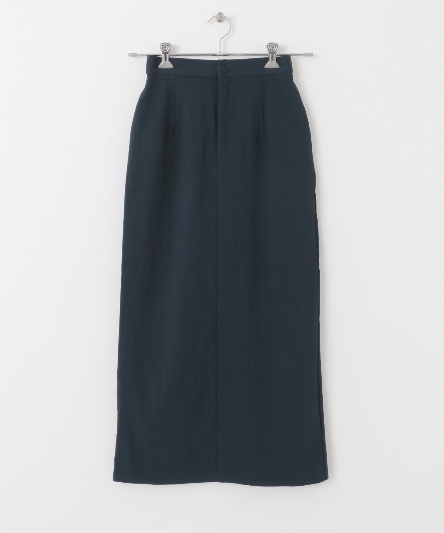  「ダブルボタンIラインスカート」|スカート|