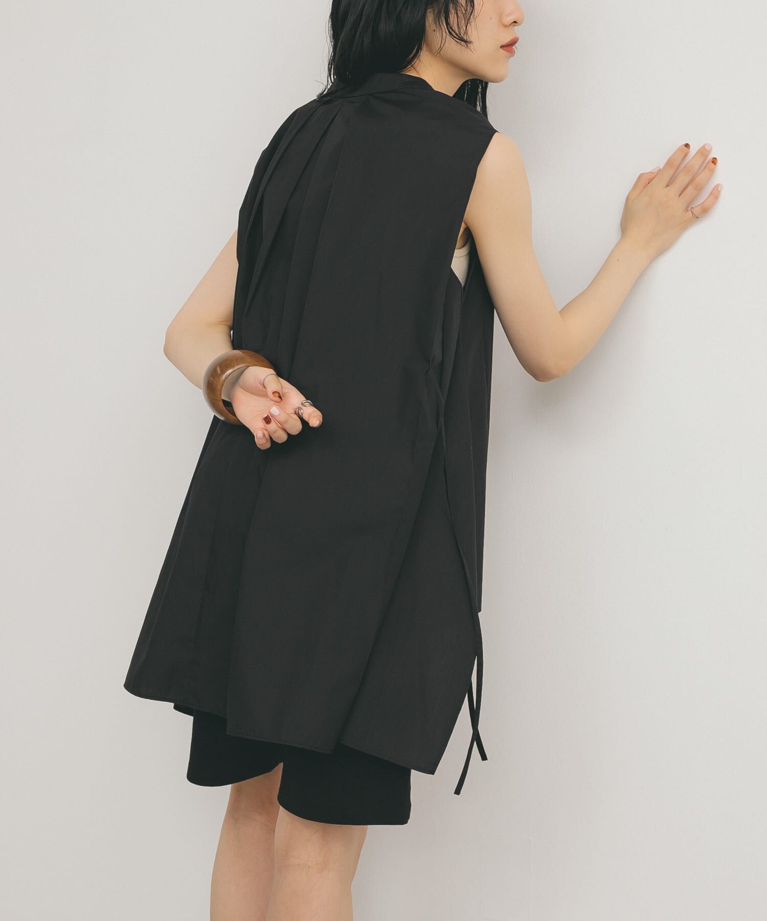  「BACKボリュームギャザーブラウス」|シャツ・ブラウス|