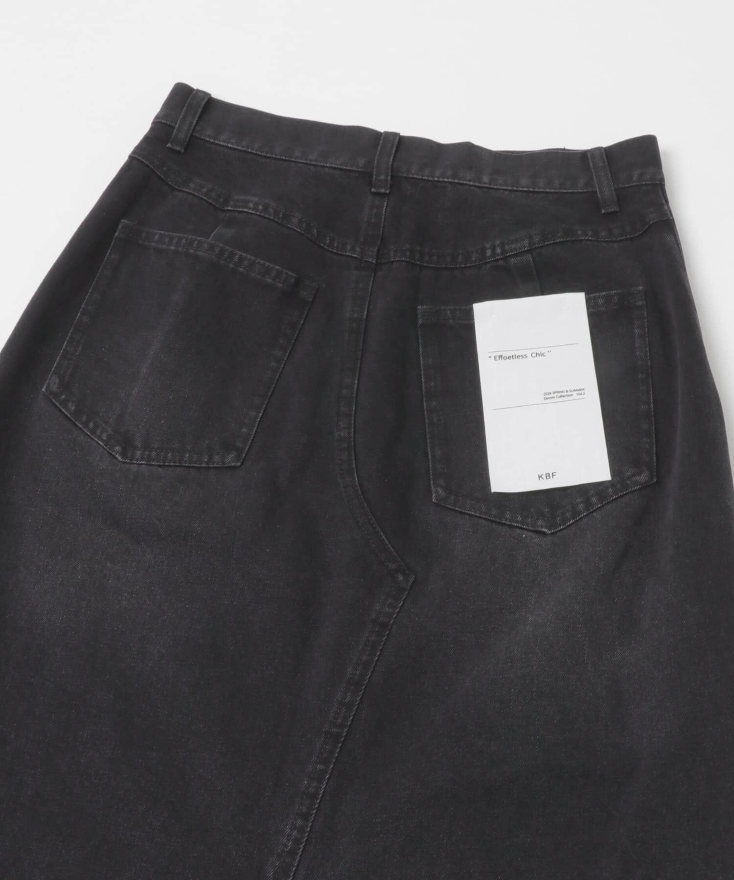  「アシメフリンジデニムスカート」|スカート|