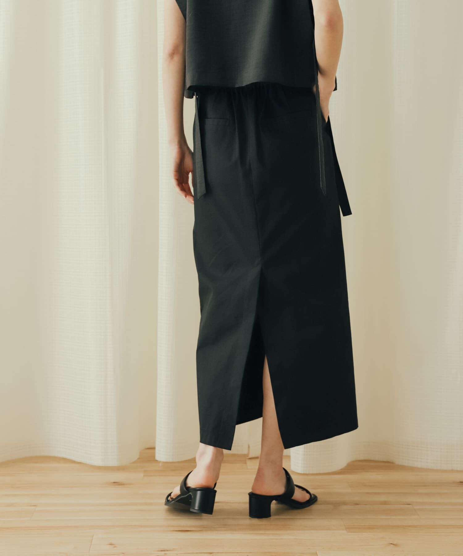 SENSE OF PLACE by URBAN RESEARCH「アシンメトリーハイウエストタイトスカート」|スカート|