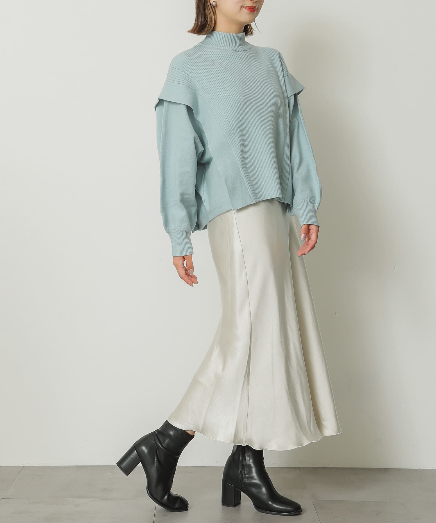 SENSE OF PLACE by URBAN RESEARCH「サテンナロースカート」|スカート|