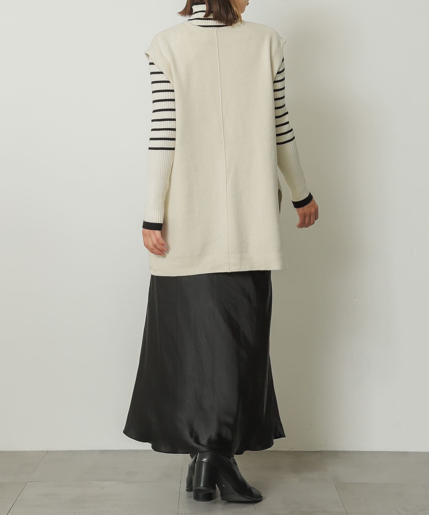 SENSE OF PLACE by URBAN RESEARCH「サテンナロースカート」|スカート|