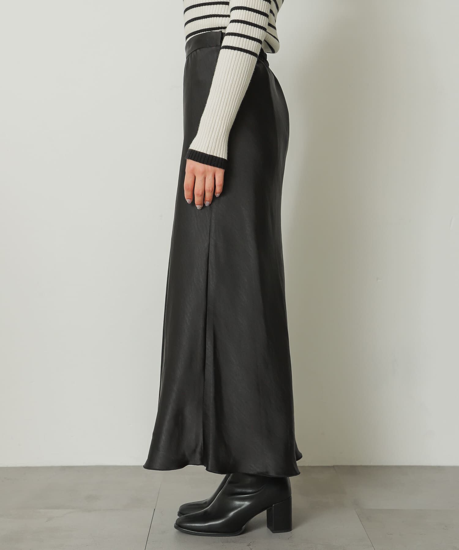 SENSE OF PLACE by URBAN RESEARCH「サテンナロースカート」|スカート|