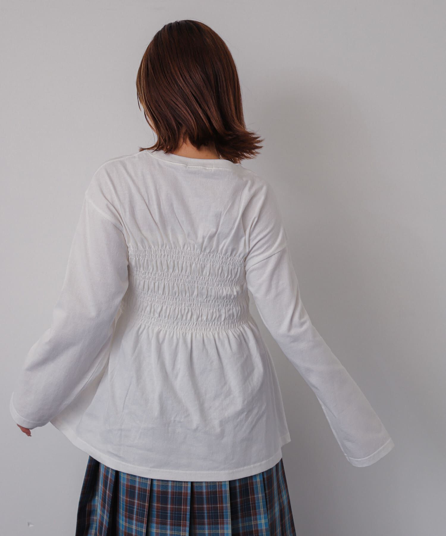 SENSE OF PLACE by URBAN RESEARCH「シャーリンググラフィックロングスリーブTシャツ」|Tシャツ・カットソー|