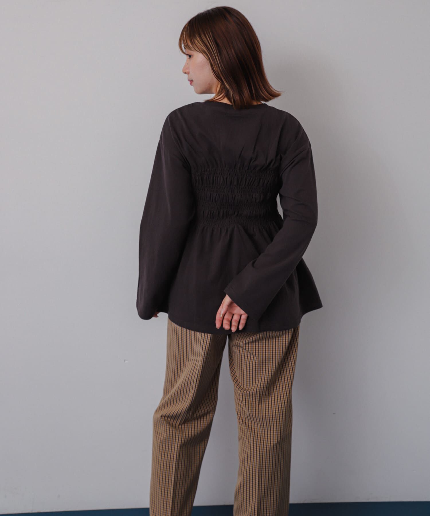 SENSE OF PLACE by URBAN RESEARCH「シャーリンググラフィックロングスリーブTシャツ」|Tシャツ・カットソー|