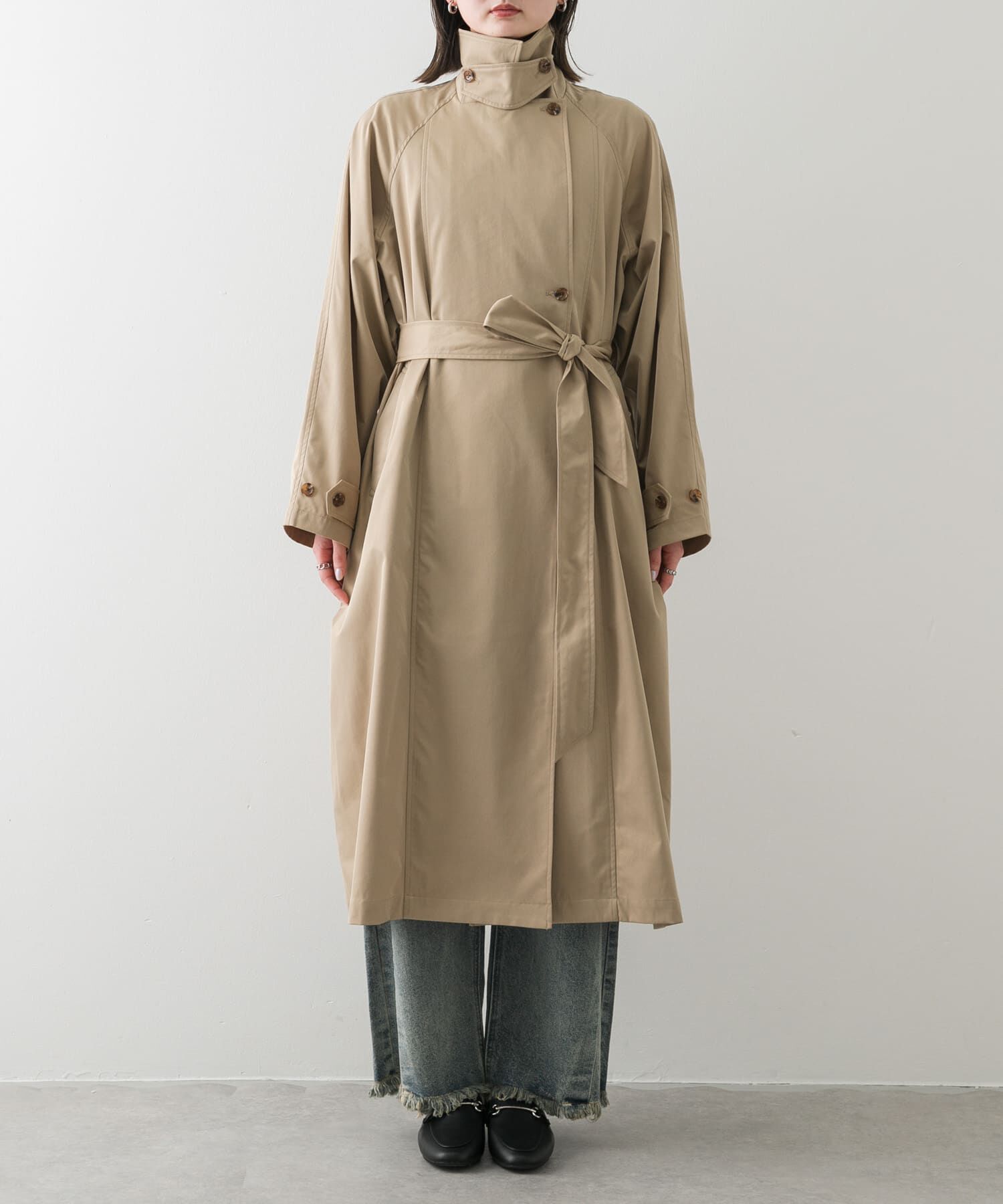 SENSE OF PLACE by URBAN RESEARCH「ラグラントレンチコート」|トレンチコート|