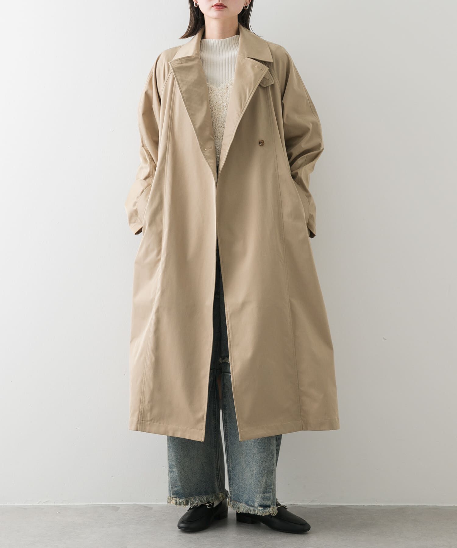 SENSE OF PLACE by URBAN RESEARCH「ラグラントレンチコート」|トレンチコート|