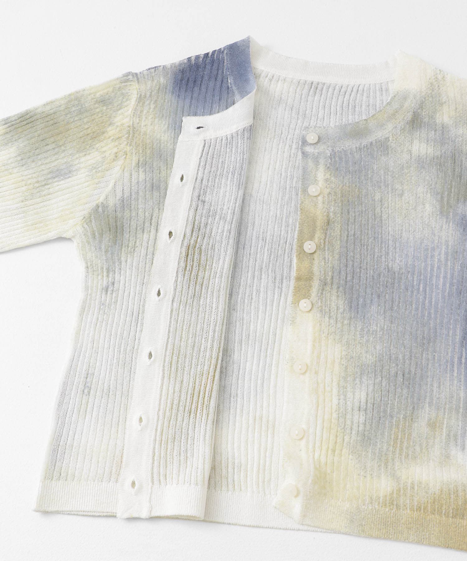 SENSE OF PLACE by URBAN RESEARCH「シアープリントクロップドカーディガン」|カーディガン|