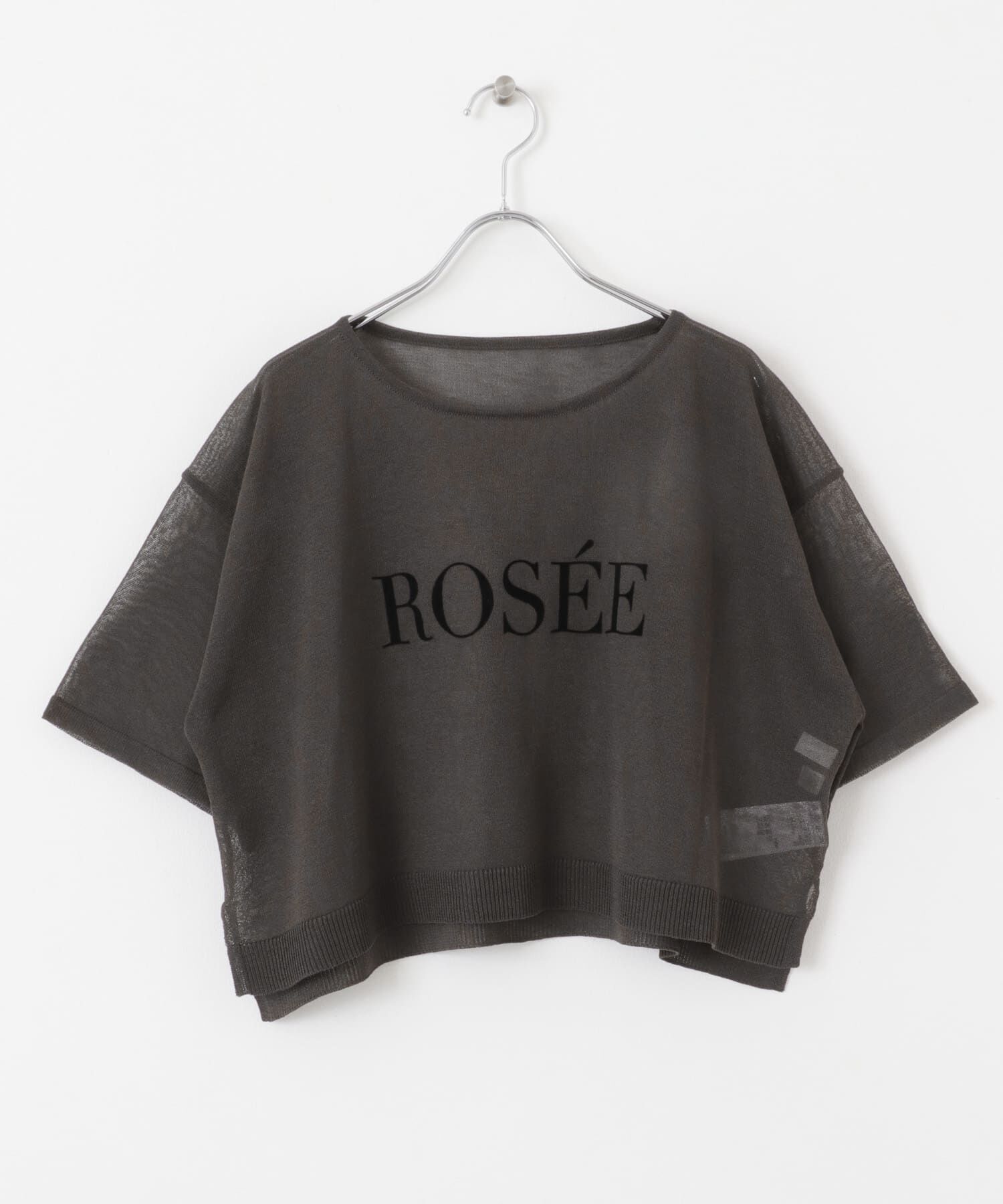 SENSE OF PLACE by URBAN RESEARCH「グラフィッククロップドセーター」|ニット・セーター|