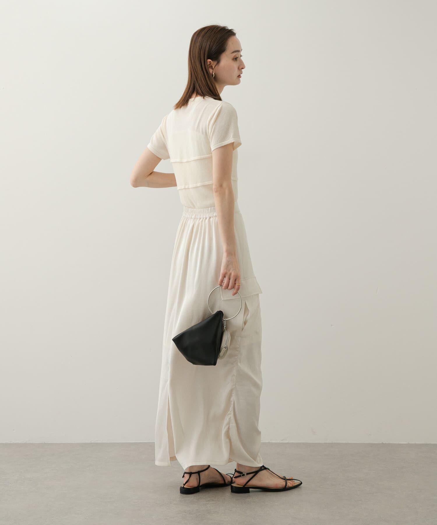 SENSE OF PLACE by URBAN RESEARCH「ビスチェデザインセーター(半袖)」|ニット・セーター|