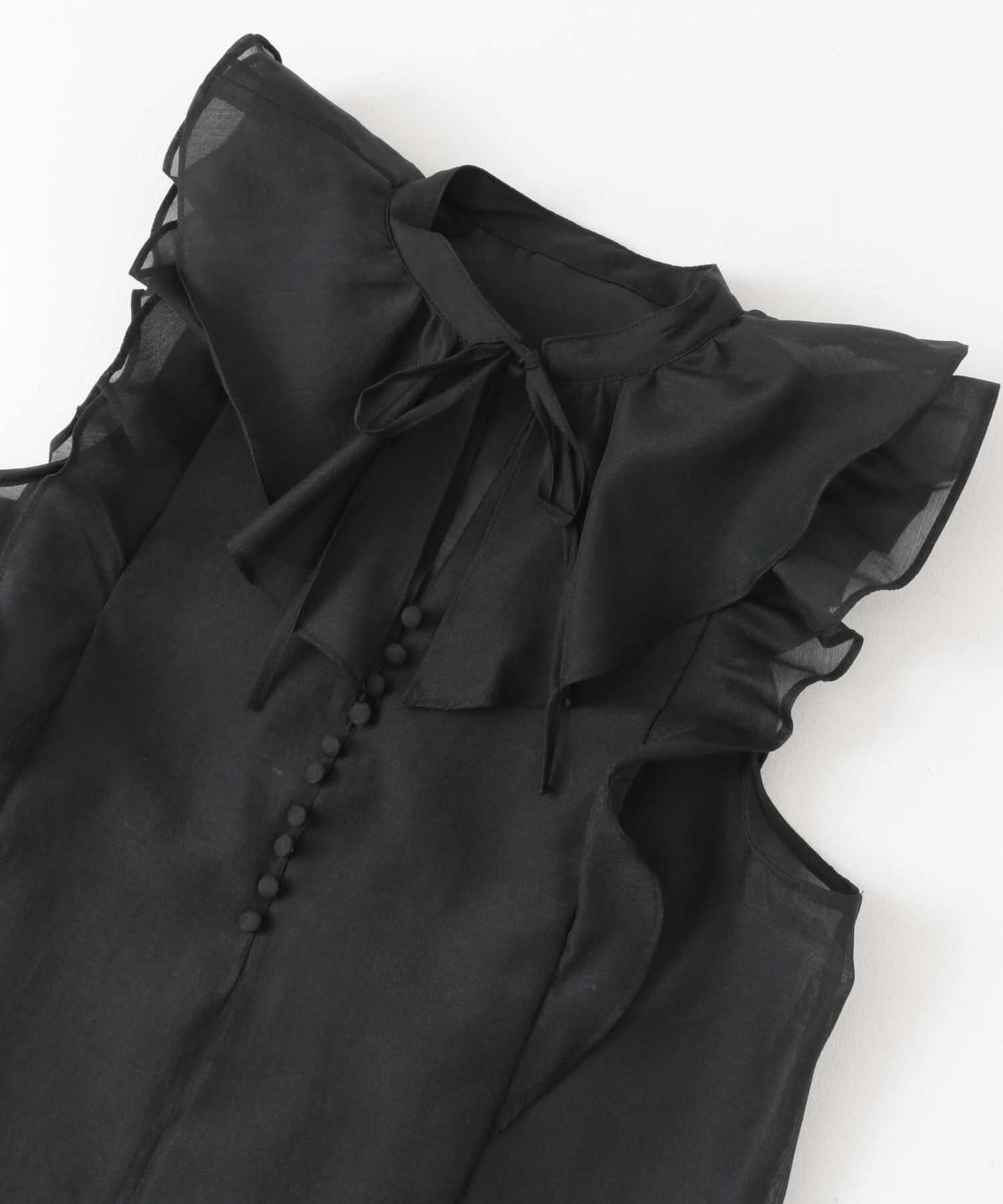 SENSE OF PLACE by URBAN RESEARCH「シアーラッフルブラウス」|シャツ・ブラウス|