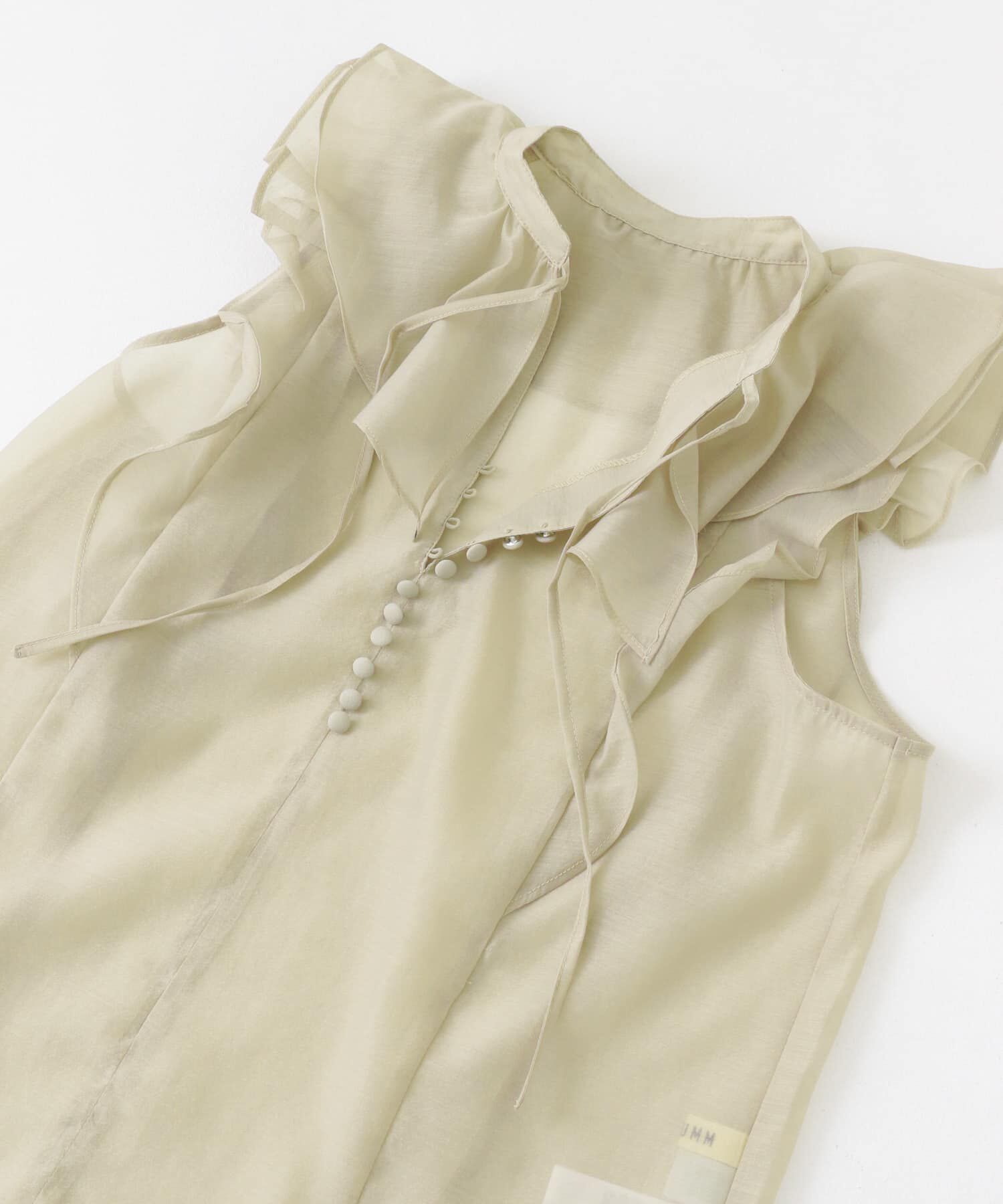 SENSE OF PLACE by URBAN RESEARCH「シアーラッフルブラウス」|シャツ・ブラウス|