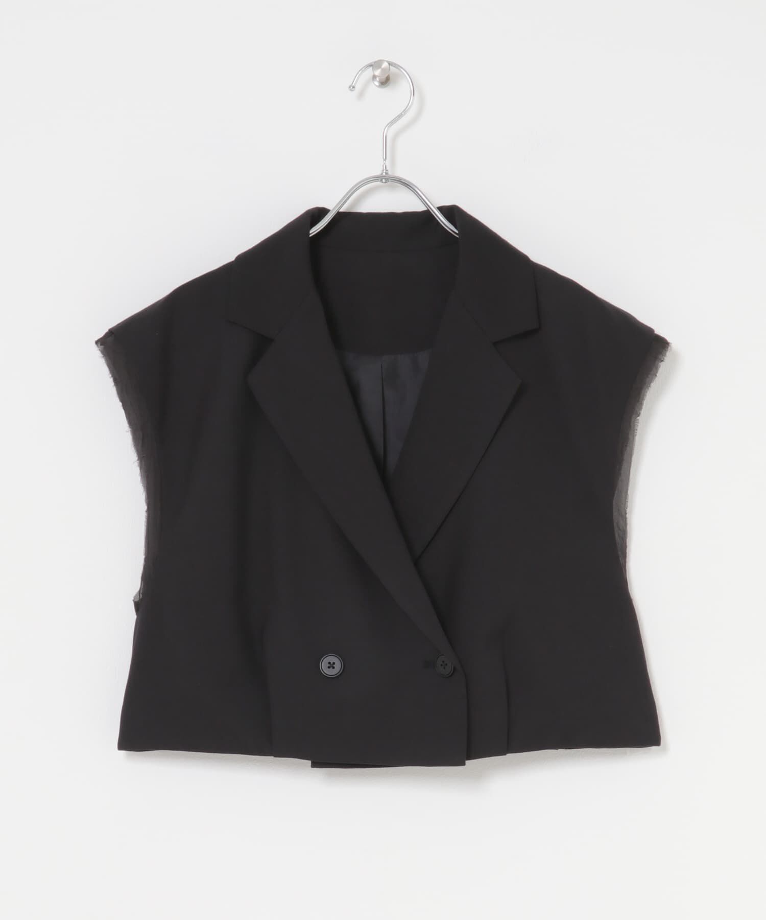 SENSE OF PLACE by URBAN RESEARCH「テーラードクロップドジレ」|ベスト・ジレ|