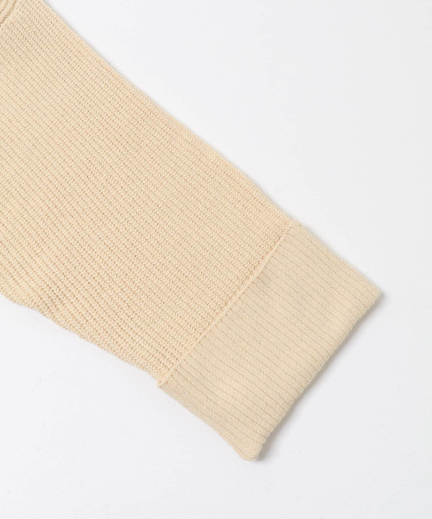 SENSE OF PLACE by URBAN RESEARCH「ニットショートジャケット」|ノーカラーコート|