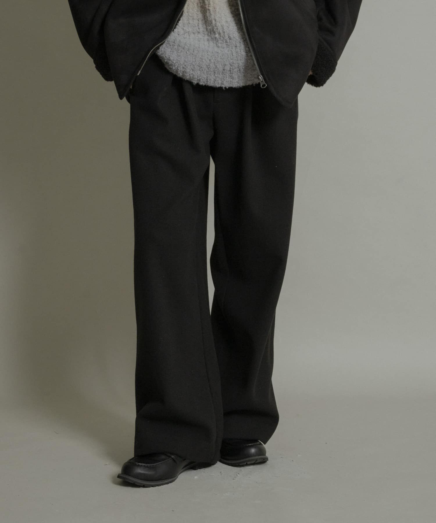 SENSE OF PLACE by URBAN RESEARCH「ジャージメルトンタックワイドパンツ」|その他|
