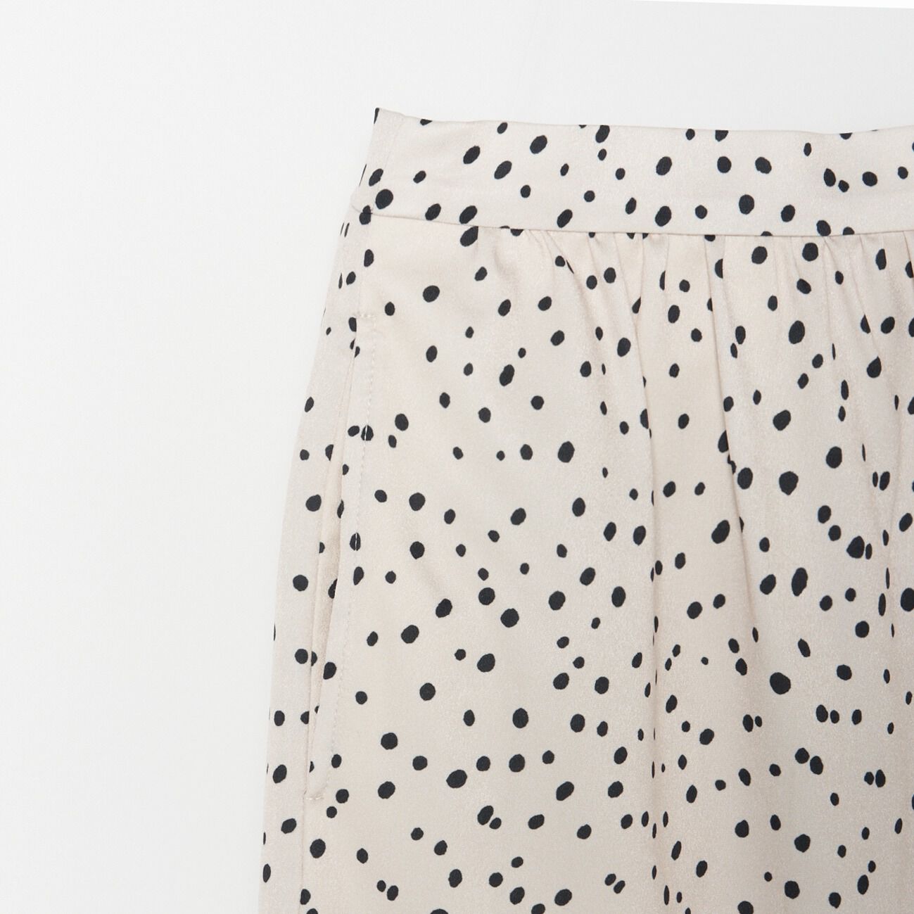 HELIOPOLE「HELIOPOLE LEOPARD&DALMATIAN FLARE SKIRT」|スカート|