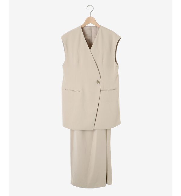 le.coeur blanc「バックシアージレセットアップドレス」|ドレス|