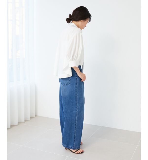  「《手洗い可能》リボンタイブラウス」|シャツ・ブラウス|