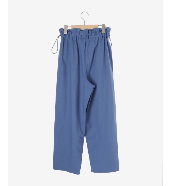 le.coeur blanc「《WEB限定アイテム》コットン麻ドロストイージーパンツ」|その他|