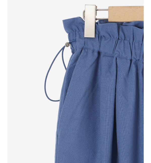 le.coeur blanc「《WEB限定アイテム》コットン麻ドロストイージーパンツ」|その他|