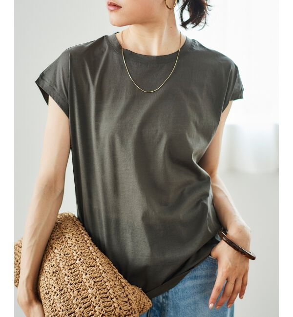  「シアーフレンチTEE」|Tシャツ・カットソー|