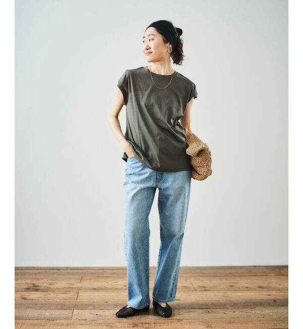  「シアーフレンチTEE」|Tシャツ・カットソー|