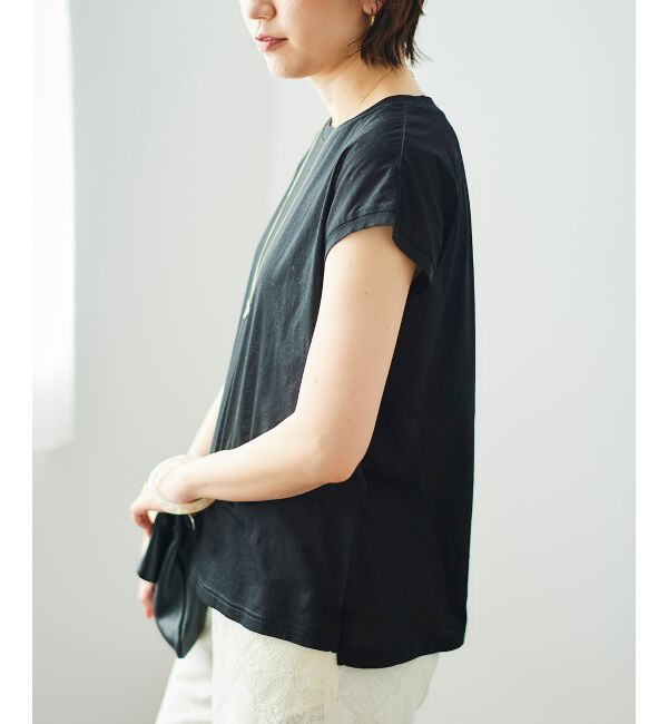  「シアーフレンチTEE」|Tシャツ・カットソー|