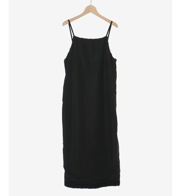  「TORRAZZO DONNAベロアドットチュールキャミワンピ」|ワンピース|