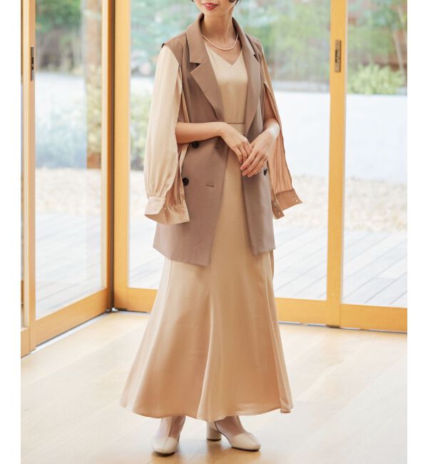 MAJESTICLEGON「スリットスリーブマーメイドワンピース」|ワンピース|