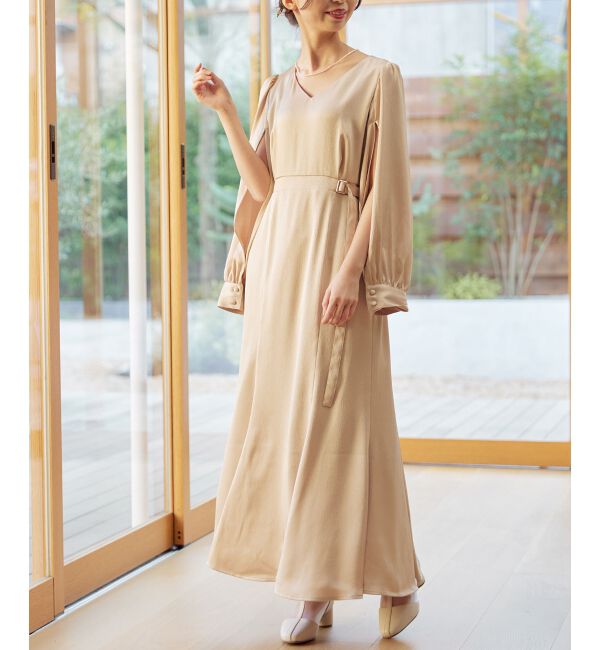 MAJESTICLEGON「スリットスリーブマーメイドワンピース」|ワンピース|