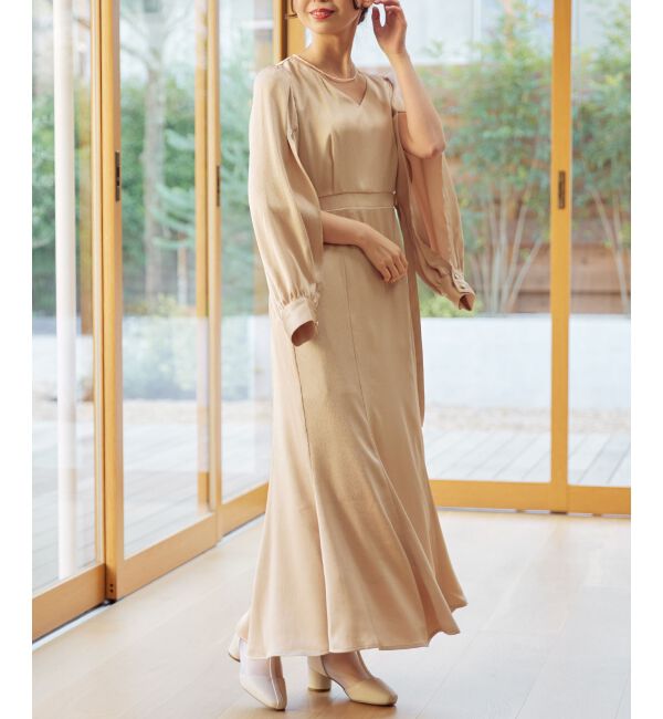 MAJESTICLEGON「スリットスリーブマーメイドワンピース」|ワンピース|