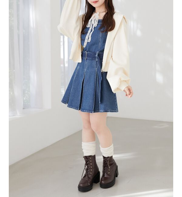 MAJESTICLEGON「レースアップショートブーツ」|ショートブーツ|