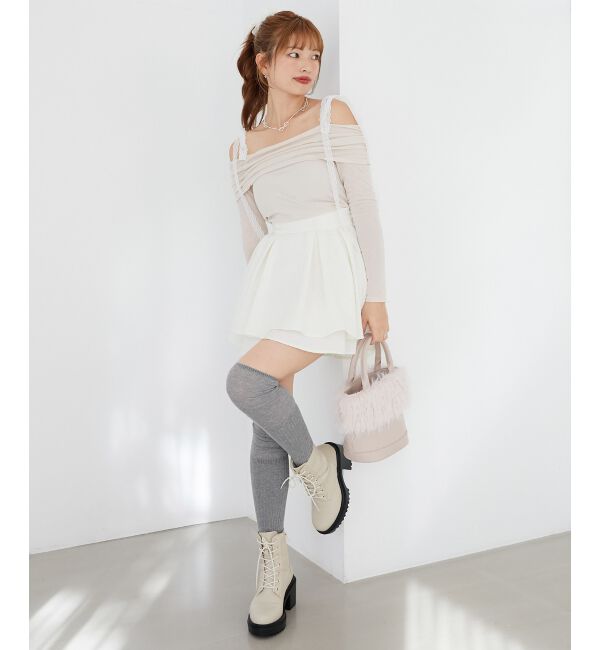 MAJESTICLEGON「レースアップショートブーツ」|ショートブーツ|