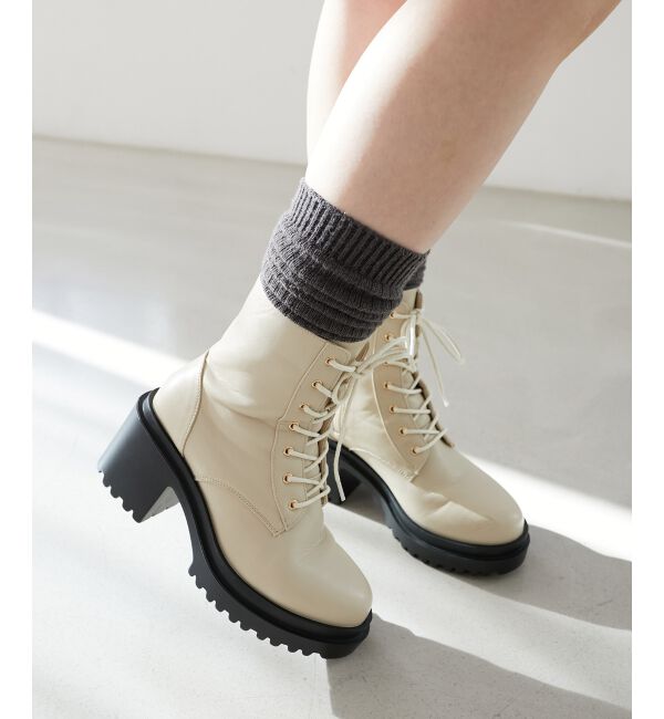 MAJESTICLEGON「レースアップショートブーツ」|ショートブーツ|