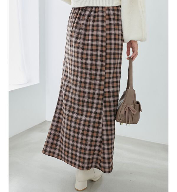 MAJESTICLEGON「チェックマーメイドスカート」|スカート|