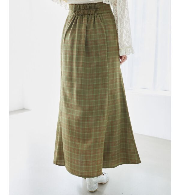 MAJESTICLEGON「チェックマーメイドスカート」|スカート|
