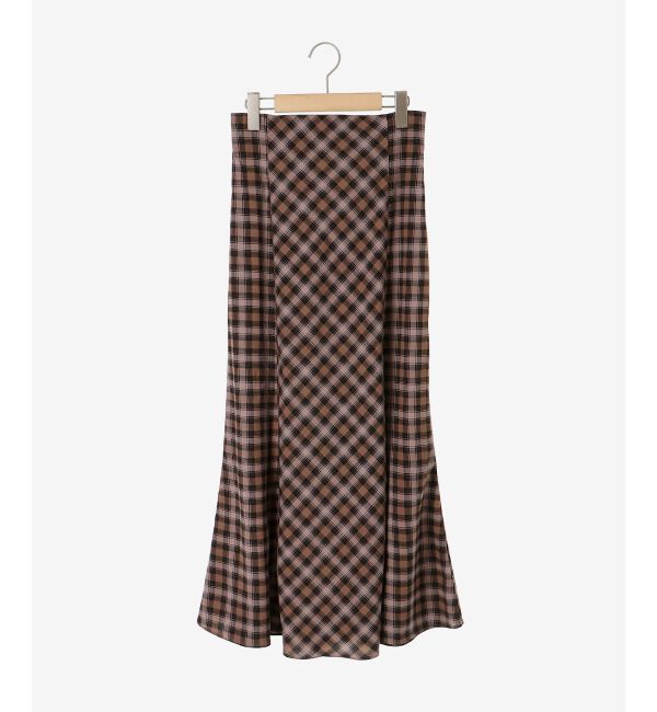 MAJESTICLEGON「チェックマーメイドスカート」|スカート|